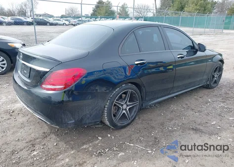 2016 Mercedes-Benz C 450 Amg 4Matic из США, поврежденный, VIN 55SWF6EB7GU126663